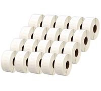 20 Compatibles Rollos 11355 S0722550 19mm x 51mm Etiquetas para Dymo LabelWriter 4XL 450 400 330 320 310 Twin Turbo Duo Seiko SLP 450 430 420 400 240 220 200 120 100 Pro Plus (500 Etiquetas por Rollo)