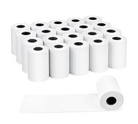 20 Rollos de Papel Térmico de 57x40 mm para Cámaras Infantiles, Papel para Impresora Térmica, Rollos de Papel de Recibo Térmico, para Impresora Térmica, Datáfono, Caja Registradora, Sin Bisfenol A