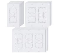 20 selladores aislantes de salida de pared, almohadillas de aislamiento de eléctrica para pared, luz, enchufe de interruptor