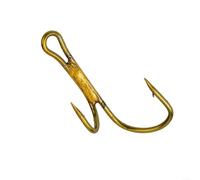 20 señuelos de pesca con diseño de doble gancho hechos de acero de alto carbono para tasas de captura óptimas (1#)