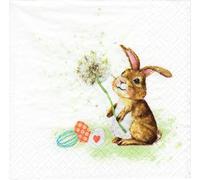 20 servilletas con diseño de conejo, primavera, Pascua, decoración de mesa, decoupage, decoupage, decoupage, decoupage, decoupage, decoupage, decoupage, decoupa