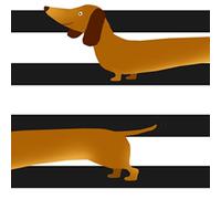 20 servilletas con diseño de perro salchicha, animales, decoración de mesa, decoupage, decoupage, decoupage, decoupage, servilletas, 33 x 33 cm