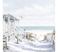 20 servilletas de acceso a la playa | mar | lago | marítimo 33 x 33 cm