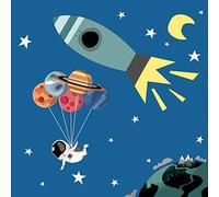 20 servilletas de almuerzo Astronauta Cosmonauta espacial cohete 33 cm
