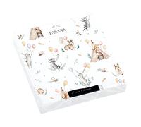 20 servilletas de animales con globos, decoración de mesa, decoupage, técnica de servilletas, 33 x 33 cm