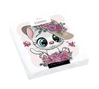 20 servilletas de diseño de gato en estilo de dibujos animados, decoración de mesa, decoupage, técnica de servilletas, 33 x 33 cm
