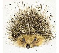 20 servilletas de erizo, animales del bosque, otoño, 33 x 33 cm