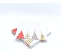 20 servilletas de guata 40 x 40 cm 3v Bosque Encantado