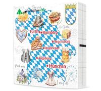 20 servilletas de papel bávaras con diseño de Brezn y trajes tradicionales de Baviera, con diseño de Múnich Brezn y Trachten. También para decoupage y decoupage y decoupage (33 x 33 cm)