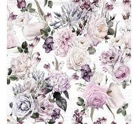 20 servilletas de papel con diseño de flores, jardín y naturaleza, vintage, variedad de flores, como decoración de mesa, servilletas de papel con diseño. También para decoupage y decoupage (33 x 33