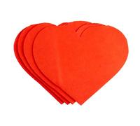 20 servilletas de papel con forma de corazón rojo, servilletas desechables para fiesta para el día de San Valentín, bodas, compromisos y celebraciones de aniversario, cena romántica, eventos de