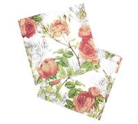 20 Servilletas de Papel de Colores Decoupage Vintage Cena Fiesta del Té Ducha Servilletas, Chinese Rose