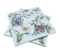 20 Servilletas de Papel de Colores Decoupage Vintage Cena Fiesta del Té Ducha Servilletas, Floral & BIutterfly I