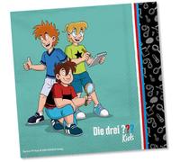 20 servilletas de papel para fiestas infantiles y cumpleaños infantiles, 3 signos de interrogación