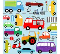 20 Servilletas de tráfico de carretera | bomberos | coches | vehículos | niños | decoración de mesa 33 x 33 cm **G