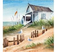 20 servilletas de verano en la playa | Maritim | Gaviota | Verano | Decoración de mesa | Decoupage | Serviettentechnik 33x33cm