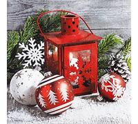 20 servilletas farol con bolas de Navidad | invierno | Navidad | decoración de mesa | decoupage | decoupage | decoupage | decoupage | decoupage | servillet