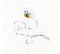 20 Servilletas Lindas abejas, Servilletas Summ, Verano, Primavera, Cumpleaños, Fiesta Infantil, Niños, Niños, Niñas, Decoración de Mesa, Decoupage, Decoración de mesa, 33 x 33 cm