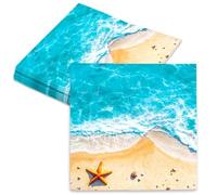20 servilletas playa verano fiesta tropical ocean para cumpleaños playa baby shower boda suministros fiesta