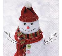 20 servilletas Simon el muñeco de nieve | invierno | Navidad | decoración de mesa | decoupage | decoupage | decoupage | decoupage | servilleta técnica 33