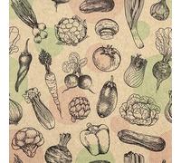 20 servilletas sostenibles para comer verduras como decoración de mesa. Servilletas de papel ecológico de material reciclado 33 x 33 cm