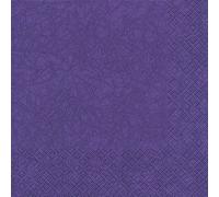 20 Servilletas Uni Lila/Modern Colours/einfarbig/atemporal. 33 x 33 cm