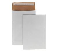 20 sobre FUELLE - fuelle cubierta blanca 229 X 324 + papel blanco de 30 mm de color marrón en el interior exterior interior 115 g
