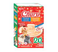 20 sobres x 14 g Churu Caja Navidad Pollo y Atún Snack Líquido para gatos