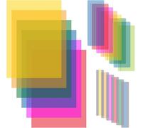20 superposiciones de dislexia de colores, 3 tamaños de superposiciones para leer dislexia, hojas de superposición disléxica para niños, ayuda a resaltar y reducir el estrés visual
