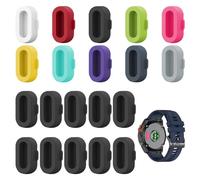 20 tapones antipolvo de silicona, conector de carga genérico de silicona para accesorios Garmin Fenix 8/7/7 Pro/6/5, Venu 3/3s/2, Forerunner 965/265/165, adecuado para deportes, actividades al aire