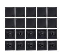 20 teclas en blanco PBT sin grabado XDA perfil altura 1U teñido sublimación tapas para interruptores Cherry Mx