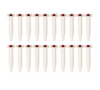 20 termómetros de pollo, temporizador de pavo, termómetro de plástico para aves de corral y pavo, cocina desechable para cocinar en horno, carne de pollo y carne res