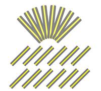20 tiras de lectura guiadas, 19 x 3,2 cm, rayas amarillas con ventana de lectura, juegos educativos, rayas de lectura, tiras de marcadores, ayudas para niños