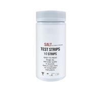 20 Tiras de Prueba para Piscina y SPA para probar el Contenido de cloruro de Sodio de Agua 0-8000 ppm, monitorear y equilibrar la salinidad y la química de tu Piscina