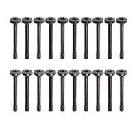 20 tornillos de cabeza plana Phillips 6# 32 x 30 mm para montaje en la cabeza para PC para carcasa, tarjeta gráfica, radiador, enfriador, refrigeración por agua, ventilador, juego de tornillos, kit