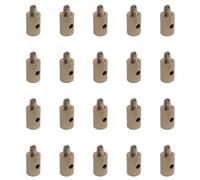 20 tornillos de repuesto para cable de freno de motocicleta, sin soldadura, para coche, motocicleta, bicicleta, accesorios de metal