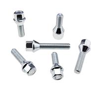 20 tornillos de rueda M12 x 1,25 28 mm, perno de rueda, conos SW17, selección de longitud