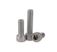 20 tornillos hexagonales de rosca izquierda M6 M8 M10 M12 - Pernos Allen de rosca inversa, acero inoxidable 304, pernos métricos for aplicaciones industriales(M12*50)
