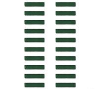 20 tubos de conector de varilla para sistemas de soporte de plantas, incluyendo película de invernadero, anclaje de sombra, extensión de poste de red y marcos de guía de vid (11 mm)