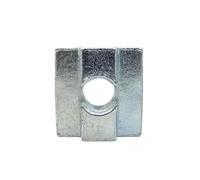 20 tuercas cuadradas de bloque en T dúctiles, pista con uniformidad fuerza, martillo resistentes a la abrasión(4040*M6)