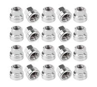 20 tuercas de aleación para Ford Transit MK6 MK7 2000-2014, tuercas de rueda M14 x 2 mm con asiento cónico hexagonal de 21 mm, pernos de aleación cónicos negros