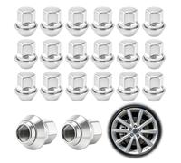 20 tuercas de rueda M12 x 1.5 para Ford Focus Fiesta KA Mondeo Kuga antes de 2012
