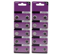 20 unidades/10 pilas alcalinas de botón AG6 SR920SW AG6/920/371 de 1,5 V para dispositivos pequeños electrónicos pilas de botón