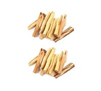 20 Unidades de Palo Santo Natural para Purificar, Limpiar, Curar, Meditar y Aliviar el Estrés, una Sola Barra de 4,5 una 6,5 G
