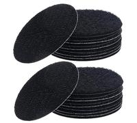 20 unidades de puntos adhesivos de doble cara, almohadillas adhesivas redondas de doble cara de 2 pulgadas, pegatinas pequeñas reutilizables antideslizantes para manteles, alfombras, fundas de s