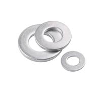 20 unidades M3-M8 arandelas planas de aleación de aluminio 6061, espesor 0,25/0,5/0,6/1/1,5/2/2,5/3mm, M8x15x2.0mm
