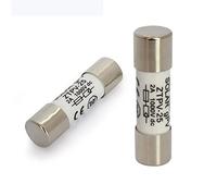 20 unidades por paquete, 1000V, 10x38MM, 2A, 6A, 8A, 10A, 12A, 15A, 20A, 25A, 30A, 32A, fusible Solar fotovoltaico de CC, 10x38mm, for protección sistema(10a)