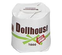 20 Unids 1:12 Dollhouse Papel Toallas, Dollhouse Miniatura Escena Modelo para Dollhouse Decoración Accesorios (Blanco lechoso)