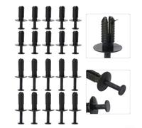 20 unids Auto Cuerpo Sujetadores Push Remache Clips para BMW E30 E39 E46 E53 E60 Puerta Trim Panel Bumper Fender Kit de montaje de plástico