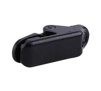 20 unids/bolsa Clip de trampa negro para tienda de campa?a con hebilla a presi¨®n, Clip para acampar, tienda para tensar al aire libre, Clip para tienda de campa?a al aire libre